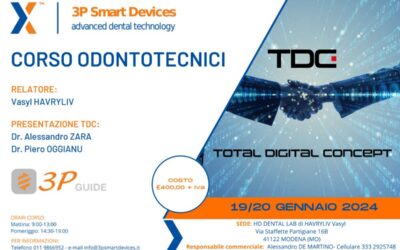 Corso Odontotecnici – Total Digital Concept Gennaio